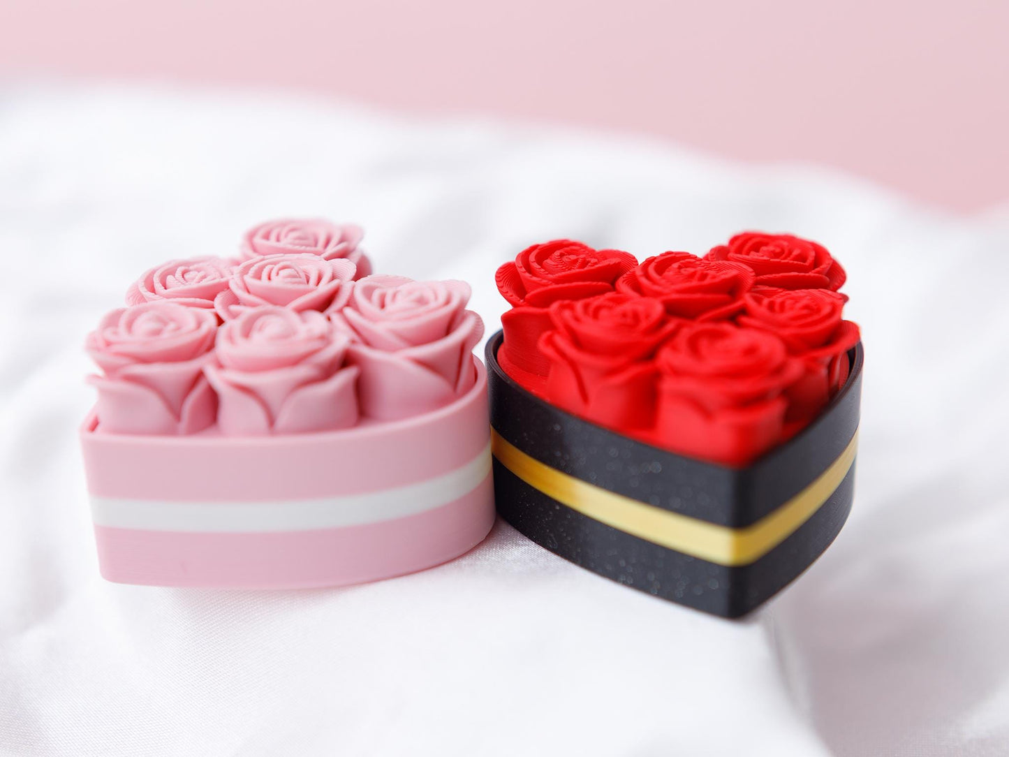 Valentine's Day fidget clicker Rose bouquet fidget clicker Ring box fidget clicker