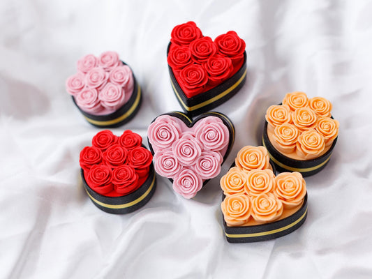 Valentine's Day fidget clicker Rose bouquet fidget clicker Ring box fidget clicker
