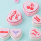 Conversation Heart Fidget Clicker 3D printed Valentines Day Trendy fidget clicker