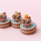 Hot Spring Capybara Fidget Clicker 3D printed Capybara