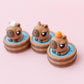 Hot Spring Capybara Fidget Clicker 3D printed Capybara
