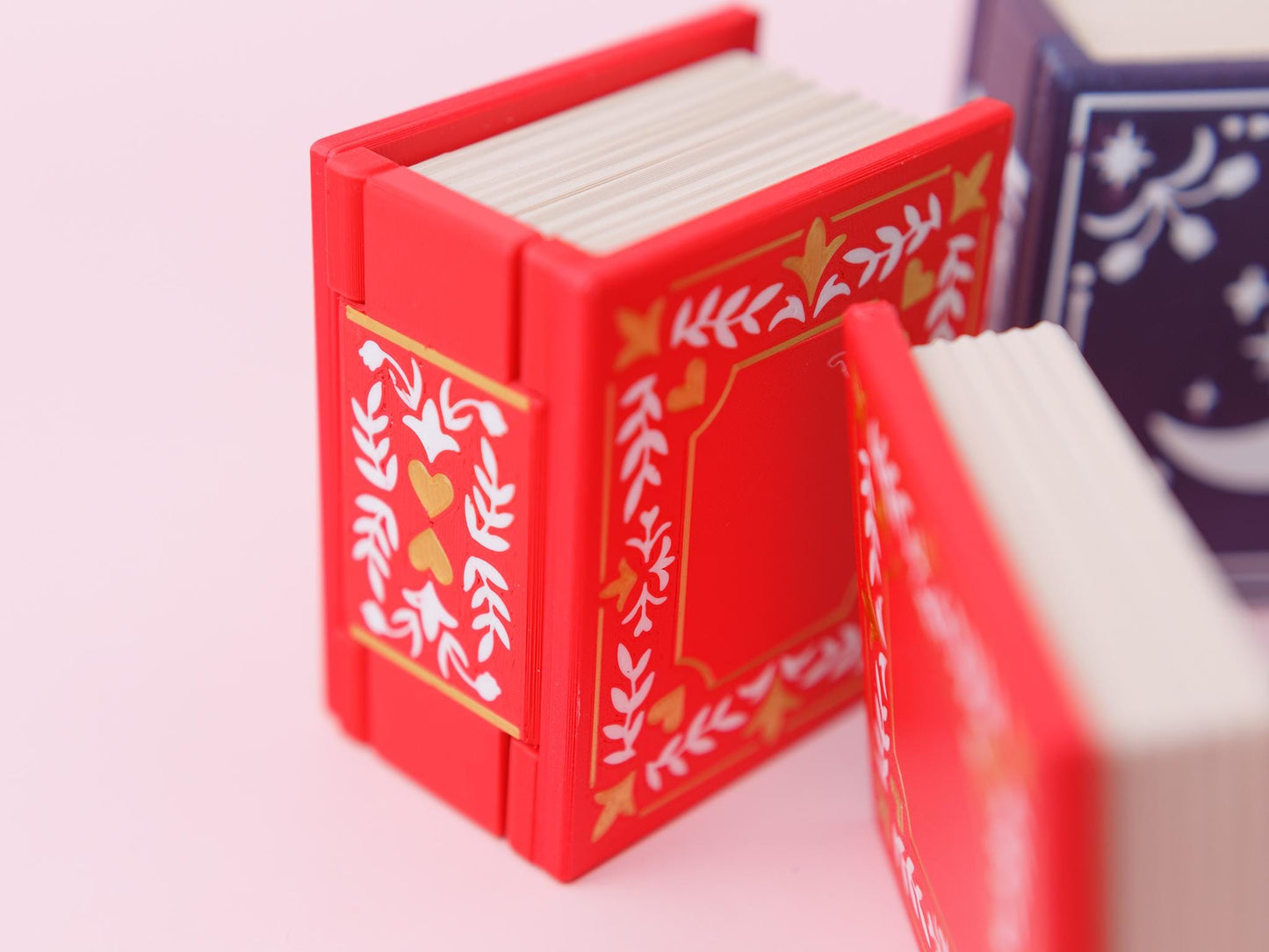 Chocolate book boxes fidget clickers 3D printed Valentines Day fidget clicker toy