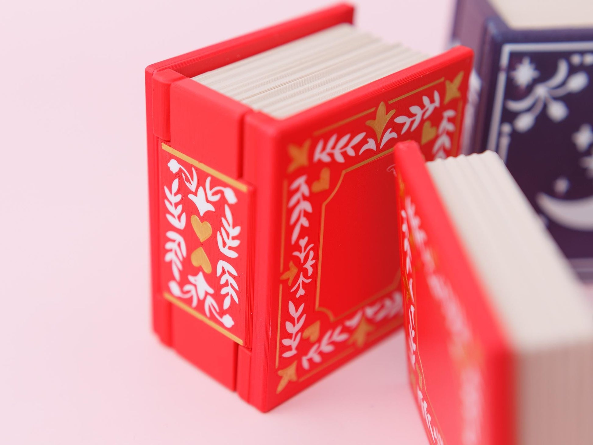 Chocolate book boxes fidget clickers 3D printed Valentines Day fidget clicker toy