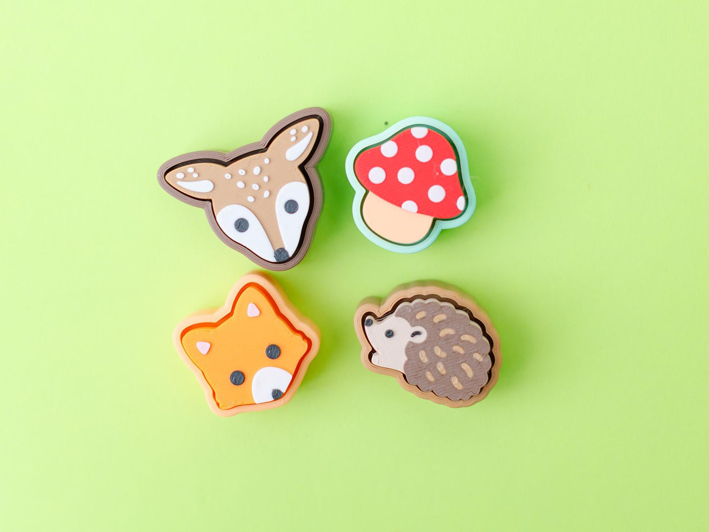 Forest bundle Fidget Clicker Toy 3D printed fidget clicker