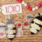 Personalized Bee Name Tag Valentine's Day name tag