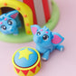 Elephant Fidget toy Circus Display 3D printed drum fidget clicker
