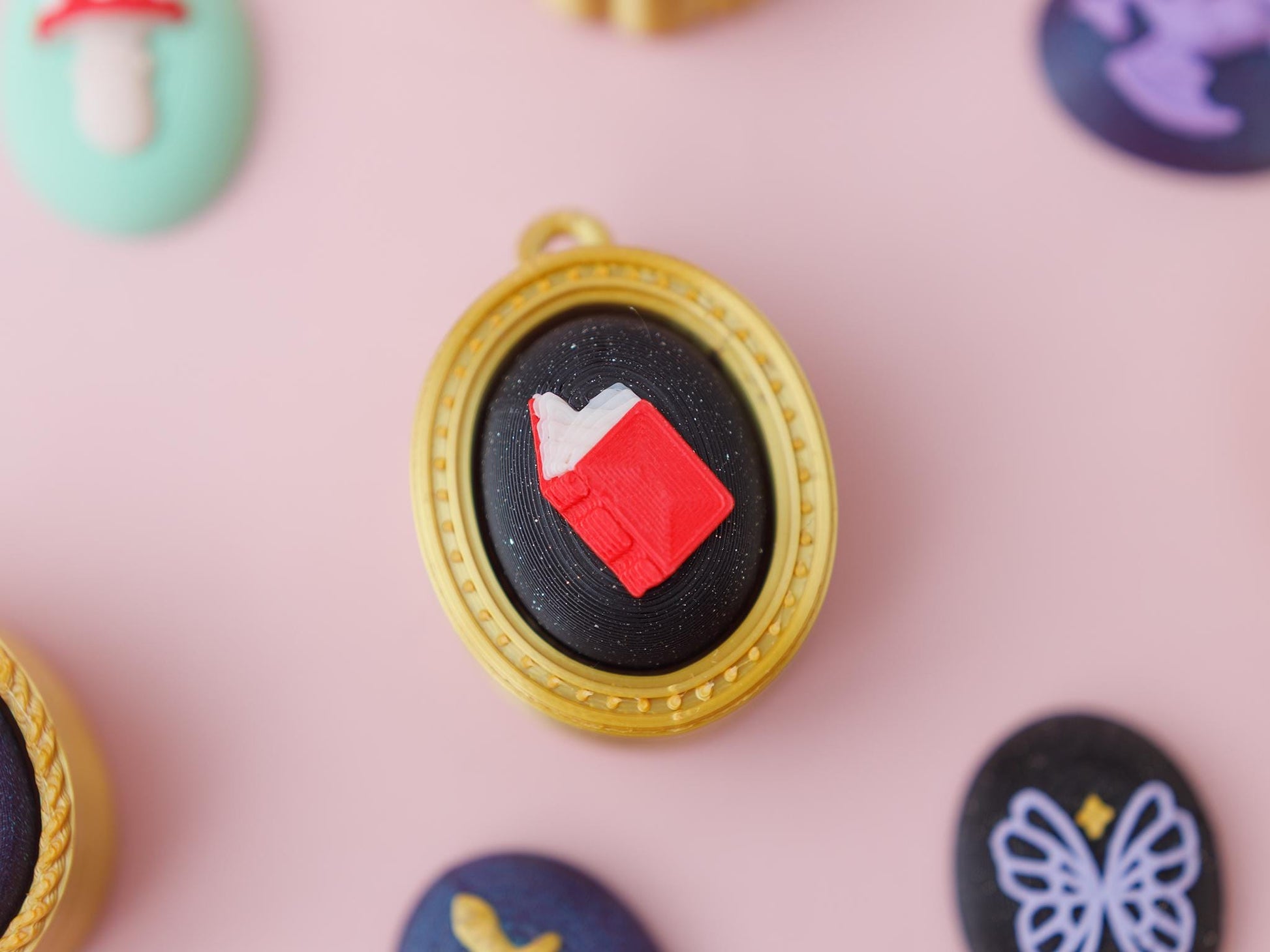 3D printed fidget clicker Fantasy Cameo bundle fidget clicker