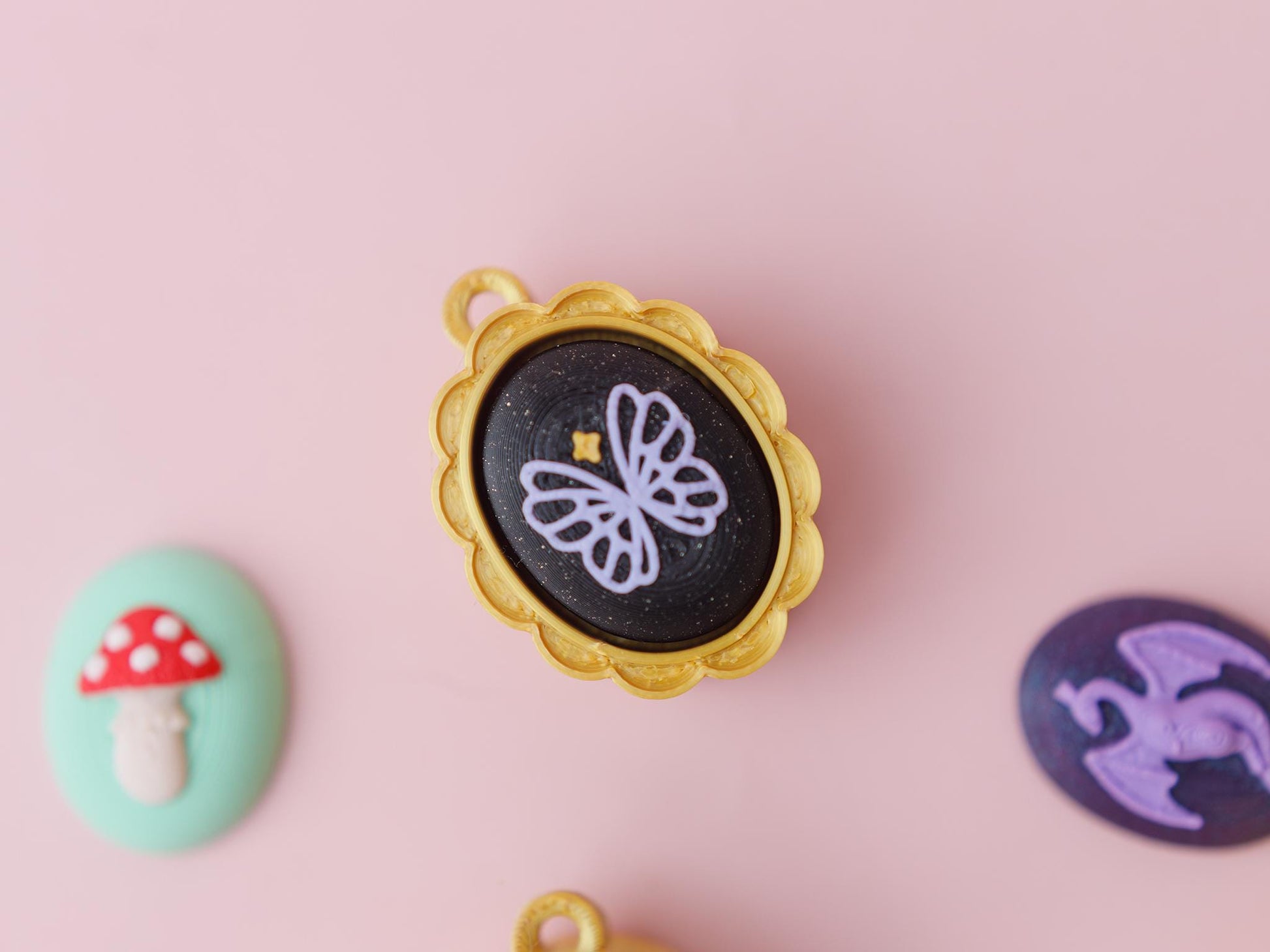 3D printed fidget clicker Fantasy Cameo bundle fidget clicker