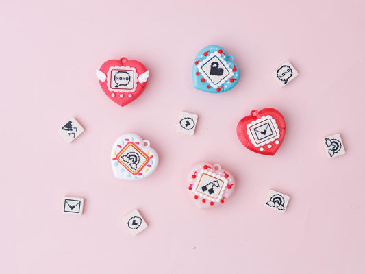 Valentine's Day fidget clicker Vpet fidget clicker Valentine's Day collection Heart shape fidget clicker