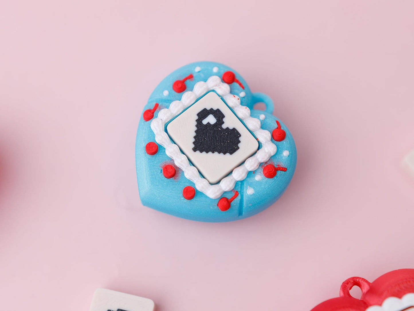 Valentine's Day fidget clicker Vpet fidget clicker Valentine's Day collection Heart shape fidget clicker