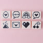Valentine's Day fidget clicker Vpet fidget clicker Valentine's Day collection Heart shape fidget clicker