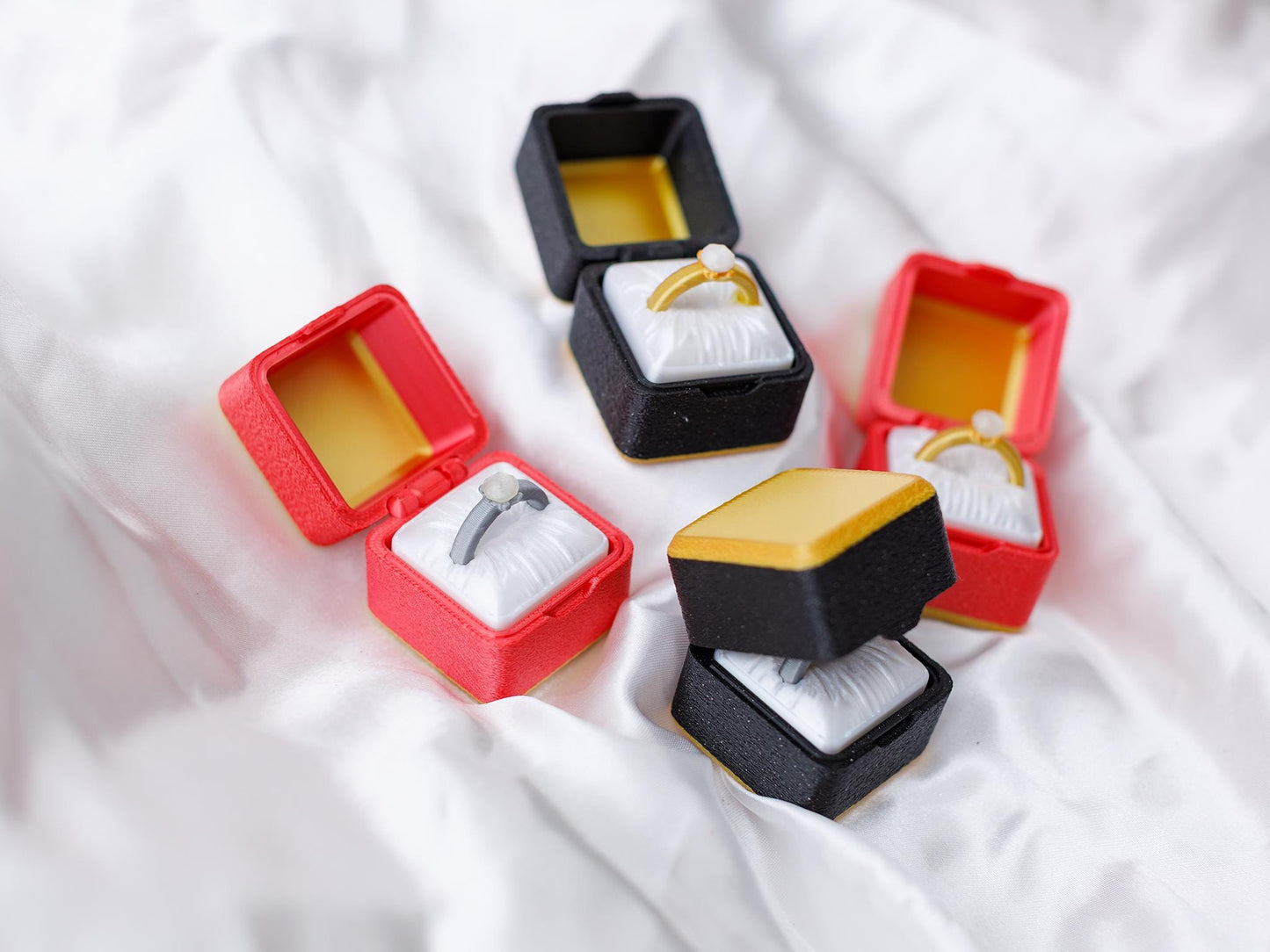 Valentine's Day fidget clicker Ring box fidget clicker