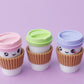 Kawaii Hot Coffee Fidget Clicker 3D printed Trendy 3D printed fidget clicker