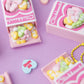 Sweet heart candies fidget clicker 3D printed Valentine's Day fidget clicker