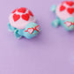 3D printed Valentine Turtle flexi animal