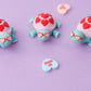 3D printed Valentine Turtle flexi animal