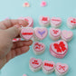 Conversation Heart Fidget Clicker 3D printed Valentines Day Trendy fidget clicker