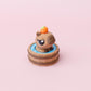 Hot Spring Capybara Fidget Clicker 3D printed Capybara