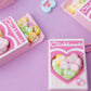 Sweet heart candies fidget clicker 3D printed Valentine's Day fidget clicker