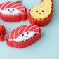 Sushi nigiri and tempura Fidget clicker toy Trendy 3D printed fidget