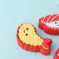 Sushi nigiri and tempura Fidget clicker toy Trendy 3D printed fidget