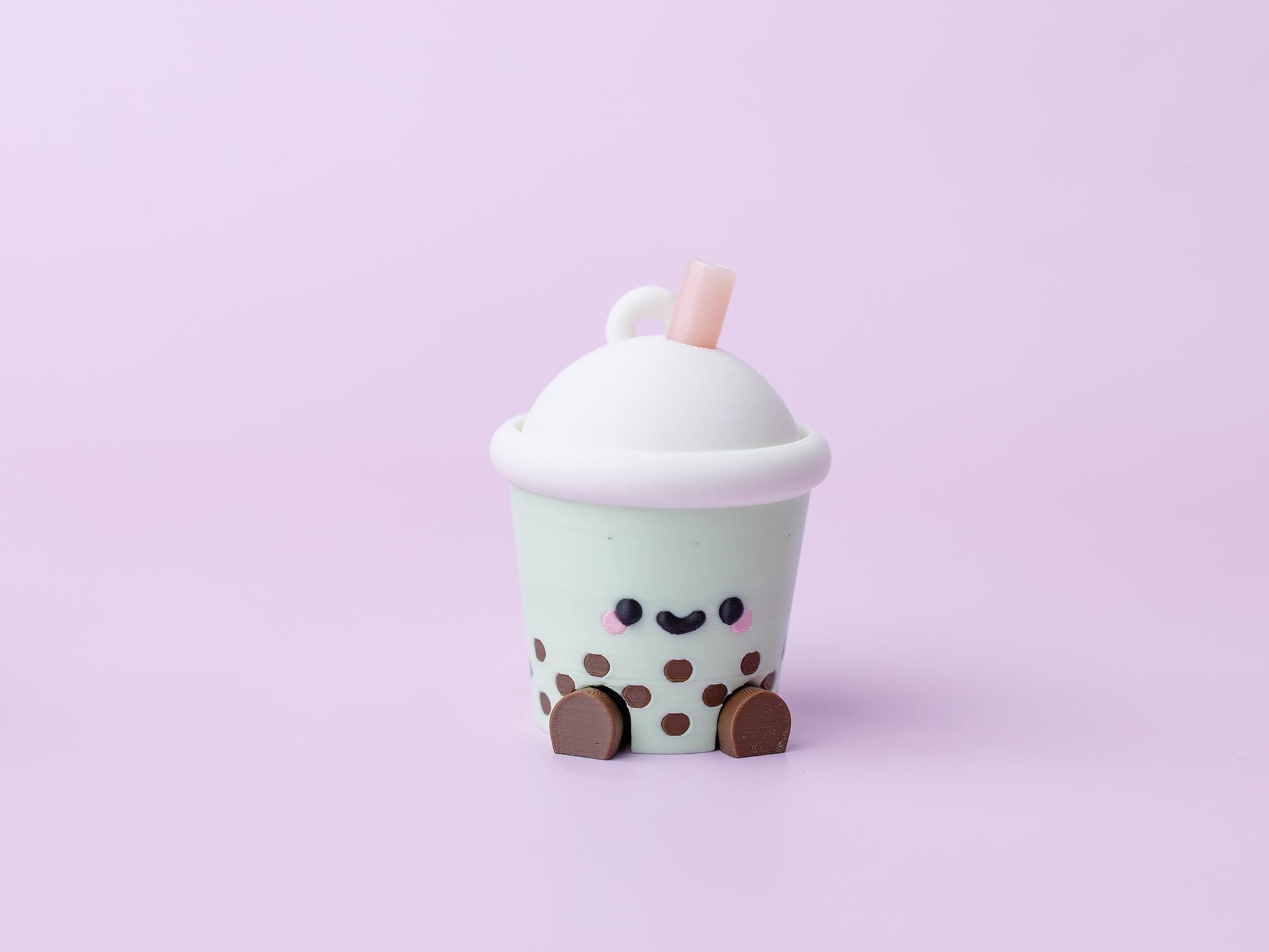 Boba tea Fidget clicker toy Trendy 3D printed Cute fidget clicker