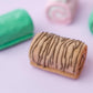 Cute cake roll Fidget clicker toy Trendy 3D printed Cute fidget clicker