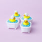 Ducky bath tub Fidget clicker toy Trendy 3D printed fidget