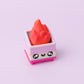 Dumpster fire Fidget clicker toy Trendy 3D printed fidget