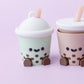 Boba tea Fidget clicker toy Trendy 3D printed Cute fidget clicker