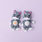 Cute kitten Fidget clicker Trendy 3D printed fidget