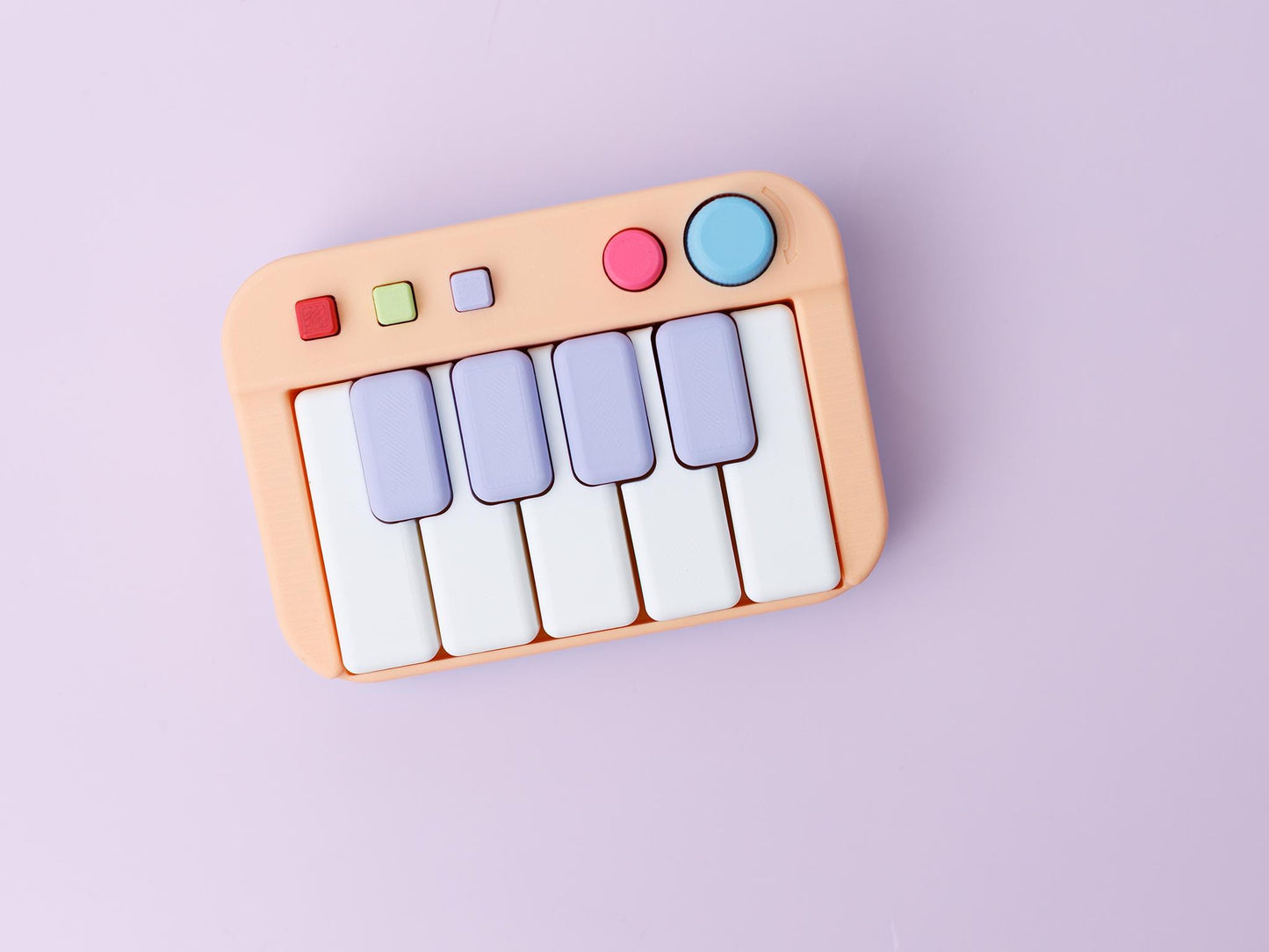 3D printed piano fidget clickers