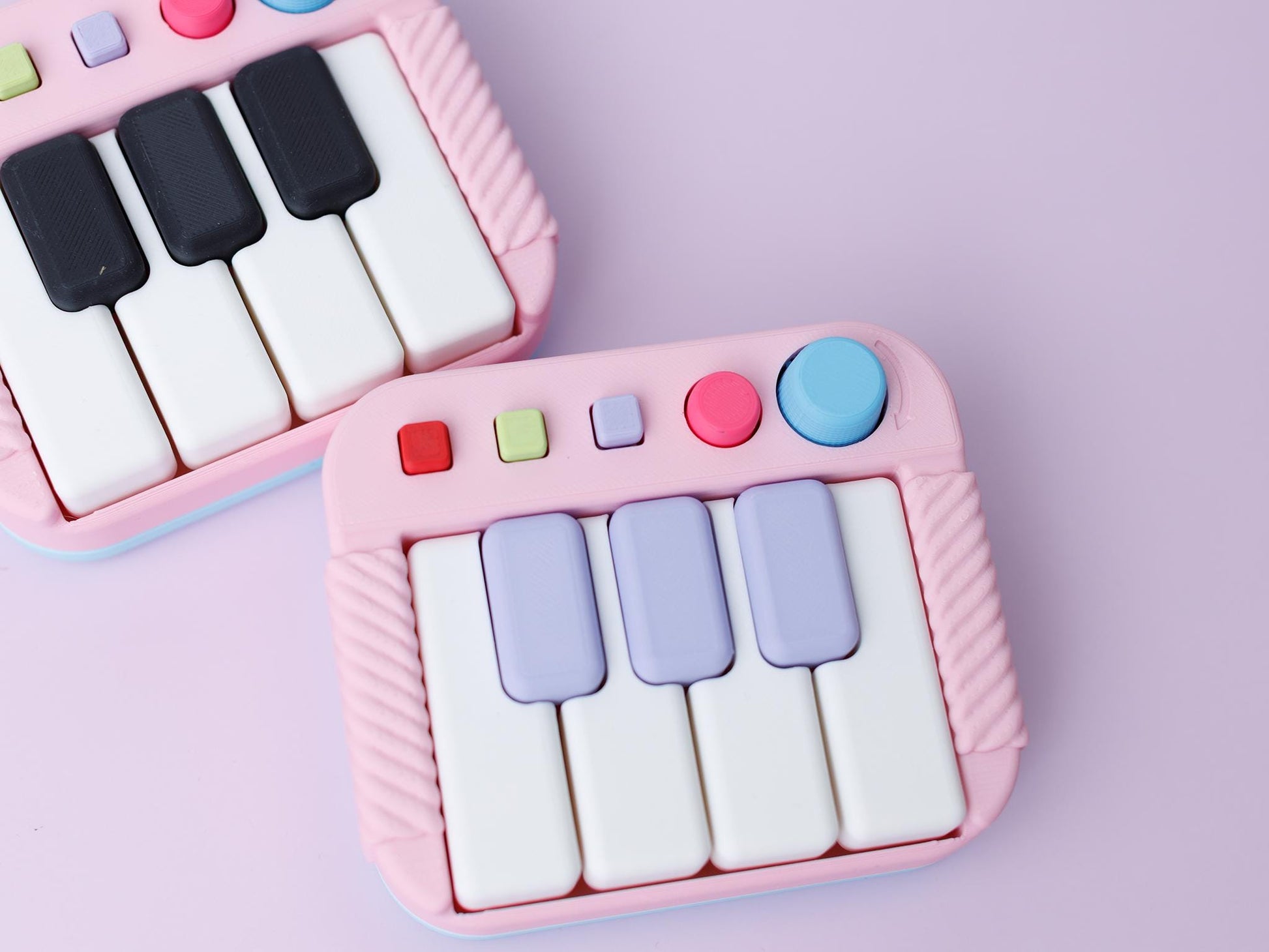 3D printed piano fidget clickers small version