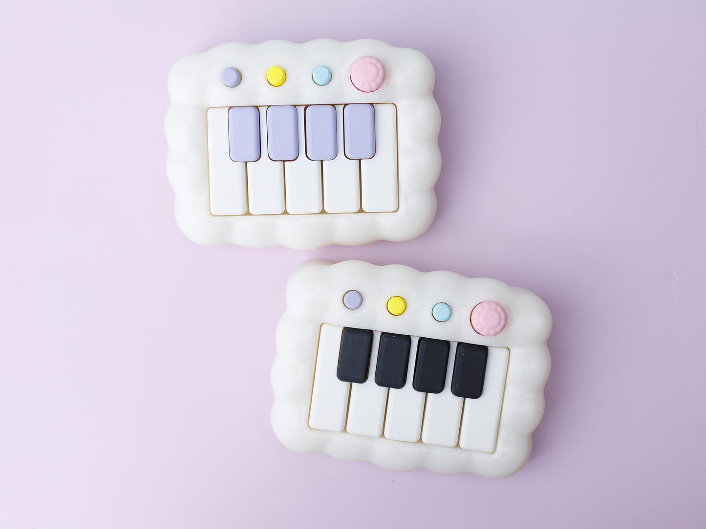 3D printed piano fidget clickers Cloud version