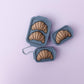 Chocolate croissant fidget clicker toy Trendy 3D printed Cute fidget clicker