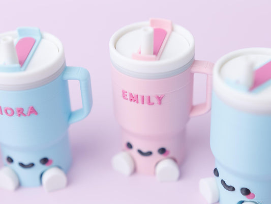 Cute tumbler fidget clicker Personalized fidget clicker