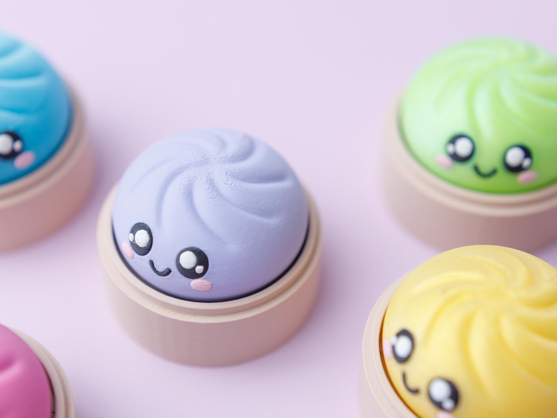 Dumpling fidget clickers