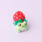Strawberry frog strawberry basket fidget clicker