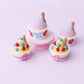 Summer treats fidget clicker Shaved ice fidget clicker Frozen yogurt fidget clicker