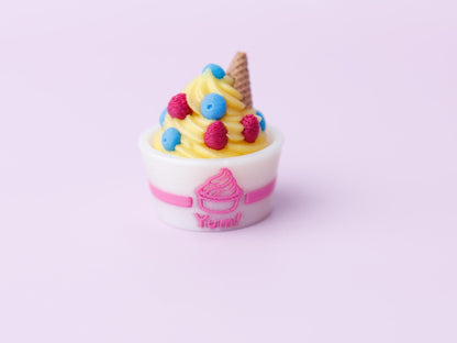 Summer treats fidget clicker Shaved ice fidget clicker Frozen yogurt fidget clicker