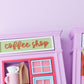 Bakery Coffee Shop fidget clicker Build your own Fidget Clicker Multi clicker