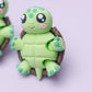 Turtle flexi fidget clickers