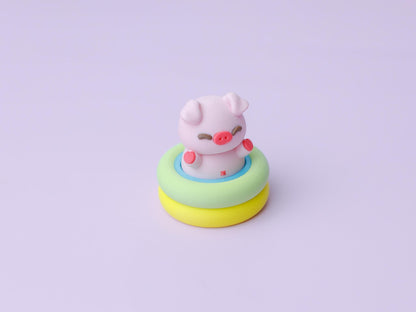 Piggy pool fidget clicker