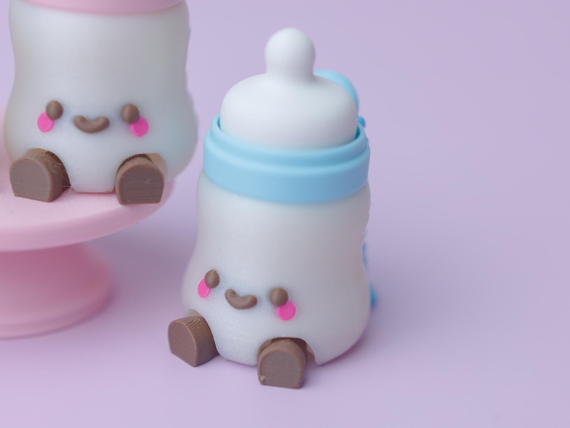 Baby bottle fidget clicker toy Trendy 3D printed fidget