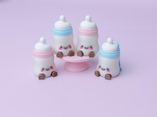 Baby bottle fidget clicker toy Trendy 3D printed fidget
