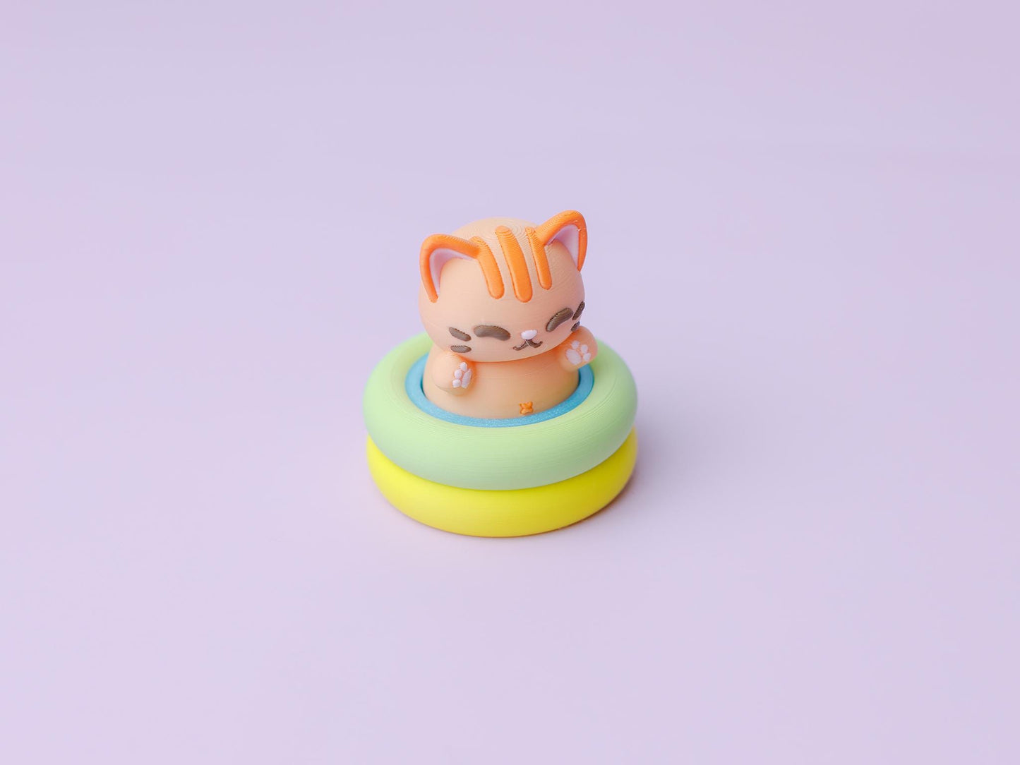 Kitty pool fidget clicker