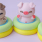 Piggy pool Fidget Clicker Doggy pool Fidget Clicker Kitty pool Fidget Clicker 3D printed fidgets