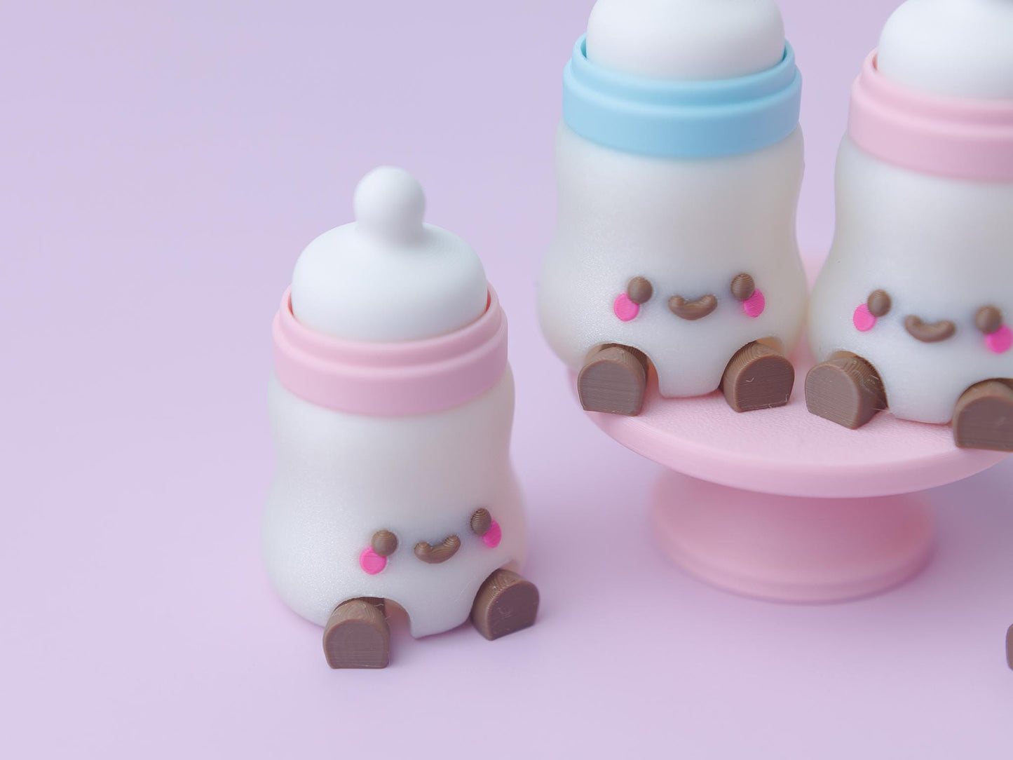 Baby bottle fidget clicker toy Trendy 3D printed fidget