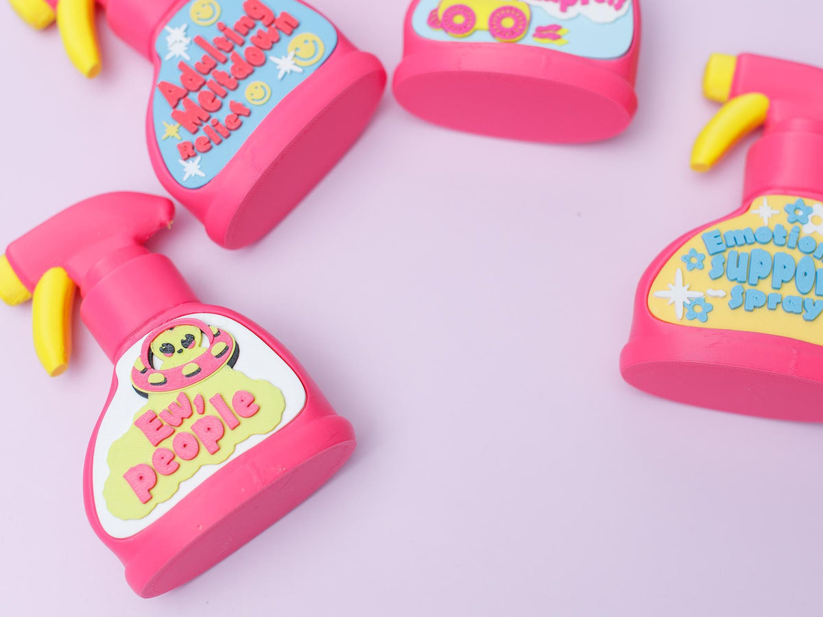 Pretend Spray Fidget Clickers