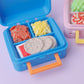 Retro Lunch box Fidget Clickers with small thermos keychain